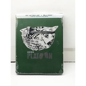 Platoon movie 4K UHD Limited Edition steelbook new sealed